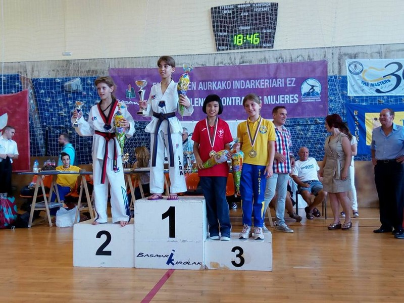Medallas en el campeonato The Masters. Basauri